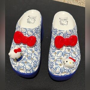 Brand New Crocs x Hello Kitty Clogs - women
